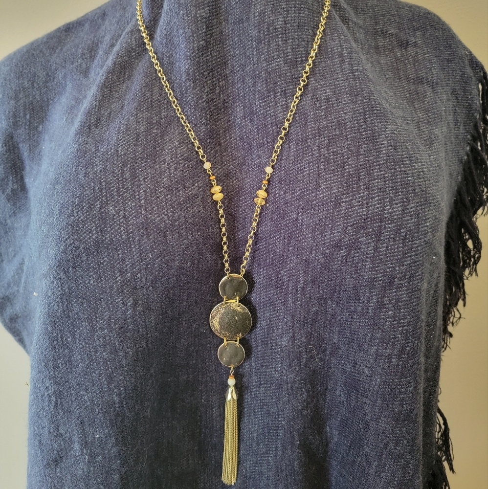 Gold tone Statement Necklace